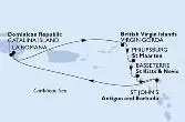 La Romana,Catalina Island,Virgin Gorda,Philipsburg,Basseterre,St John s,La Romana