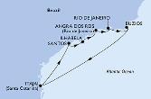 Santos,Ilhabela,Angra dos Reis,Rio de Janeiro,Buzios,Itajai,Santos