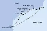 Santos,Ilhabela,Angra dos Reis,Rio de Janeiro,Buzios,Itajai,Santos