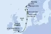Southampton,Haugesund,Skjolden,Olden,Stavanger,Southampton