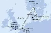 Southampton,Oslo,Fredericia,Copenhagen,Zeebrugge,Southampton