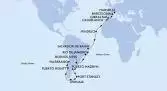 Marseille,Barcelona,Gibraltar,Casablanca,Mindelo,Salvador,Rio de Janeiro,Rio de Janeiro,Buenos Aires,Buenos Aires,Puerto Madryn,Port Stanley,Ushuaia,Ushuaia,Puerto Montt,Valparaiso,Valparaiso