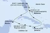 Port Canaveral,Ocean Cay,Ocho Rios,George Town,Cozumel,Port Canaveral