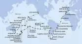 France,Spain,Gibraltar,Morocco,Cape Verde,Brazil,Argentina,Falkland Islands (Malvinas),Chile,Pitcairn,French Polynesia,Cook Islands,New Zealand,Australia,New Caledonia,Vanuatu,Samoa,American Samoa,United States