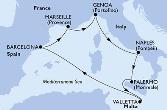 Naples,Palermo,Valletta,Barcelona,Marseille,Genoa,Naples