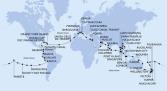 France,Spain,Turks and Caicos Islands,Bahamas,Panama,Ecuador,Peru,Chile,Pitcairn,French Polynesia,Tonga,New Caledonia,New Zealand,Australia,Indonesia,Viet Nam,Thailand,Cambodia,Singapore,Malaysia,Sri Lanka,India,United Arab Emirates,Oman,Jordan,Egypt,Italy