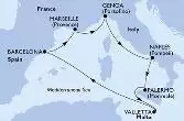 Valletta,Barcelona,Marseille,Genoa,Naples,Palermo,Valletta