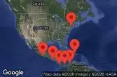  NEW YORK, DOMINICAN REPUBLIC, CARTAGENA  COLOMBIA, PANAMA, COSTA RICA, GUATEMALA, MEXICO, CALIFORNIA