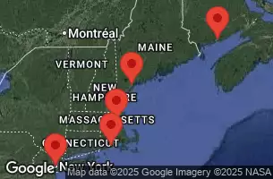 NORWEGIAN ESCAPE - útvonalterv 7 éjszaka indulás NEW YORK CITY, NY kelt 12/09/2026 -  NEW YORK, RI, MA, ME, CANADA