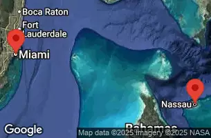 NORWEGIAN GEM - útvonalterv 3 éjszaka indulás MIAMI, FL kelt 11/07/2025 -  FLORIDA, BAHAMAS