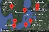  DENMARK, NORWAY, GERMANY, POLAND, LITHUANIA, SWEDEN, ESTONIA, FINLAND