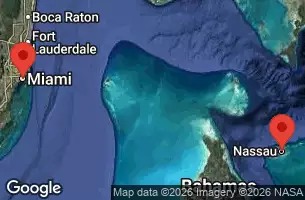 NORWEGIAN GETAWAY - útvonalterv 4 éjszaka indulás MIAMI, FL kelt 16/02/2026 -  FLORIDA, BAHAMAS