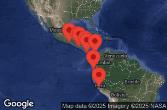  PERU, ECUADOR, PANAMA, COSTA RICA, NICARAGUA, EL SALVADOR, GUATEMALA, MEXICO, CALIFORNIA