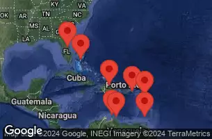 FLORIDA, BAHAMAS, ARUBA, NETHERLAND ANTILLES, ST  GEORGES  GRENADA, ST  JOHNS  ANTIGUA, VIRGIN ISLANDS, DOMINICAN REPUBLIC