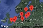  GREAT BRITAIN, BELGIUM, NETHERLANDS, GERMANY, POLAND, LITHUANIA, SWEDEN, ESTONIA, FINLAND, DENMARK