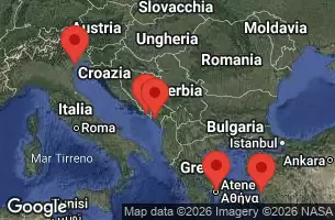 NORWEGIAN VIVA - útvonalterv 10 éjszaka indulás Ravenna kelt 08/05/2026 -  ITALY, CROATIA, MONTENEGRO, GREECE, TURKEY