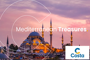 Costa Cruises Törökországban repülőjeggyel costa cruises