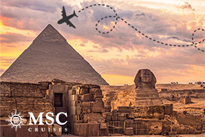 MSC ORCHESTRA repülővel Bécsből msc cruises