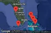 TAMPA, FLORIDA, CRUISING, NASSAU, BAHAMAS, GRAND BAHAMA ISLAND, PERFECT DAY COCOCAY -  BAHAMAS, KEY WEST, FLORIDA
