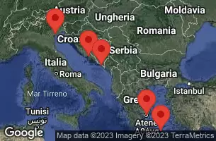 VENICE (RAVENNA) -  ITALY, SPLIT CROATIA, CRUISING, ATHENS (PIRAEUS), GREECE, SANTORINI, GREECE, DUBROVNIK, CROATIA