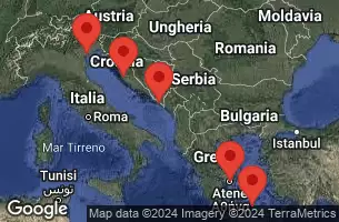 VENICE (RAVENNA) -  ITALY, DUBROVNIK, CROATIA, CRUISING, ATHENS (PIRAEUS), GREECE, SANTORINI, GREECE, ZADAR, CROATIA