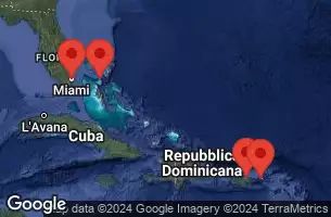 MIAMI, FLORIDA, CRUISING, CHARLOTTE AMALIE, ST. THOMAS, SAN JUAN, PUERTO RICO, PERFECT DAY COCOCAY -  BAHAMAS