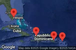 RCC ICON OF THE SEAS - útvonalterv 7 éjszaka indulás MIAMI, FLORIDA kelt 02/05/2026 - MIAMI, FLORIDA, CRUISING, Philipsburg, Sint Maarten, SAN JUAN, PUERTO RICO, LABADEE, HAITI