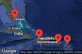 MIAMI, FLORIDA, CRUISING, Philipsburg, Sint Maarten, SAN JUAN, PUERTO RICO, LABADEE, HAITI
