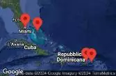 MIAMI, FLORIDA, NASSAU, BAHAMAS, CRUISING, SAN JUAN, PUERTO RICO, CHARLOTTE AMALIE, ST. THOMAS