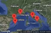 Civitavecchia, Italy, Naples, Capri, Italy, CRUISING, Provence, Marseille, France, PALMA DE MALLORCA, SPAIN, BARCELONA, SPAIN