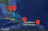 MIAMI, FLORIDA, CRUISING, LABADEE, HAITI, CHARLOTTE AMALIE, ST. THOMAS, PERFECT DAY COCOCAY -  BAHAMAS