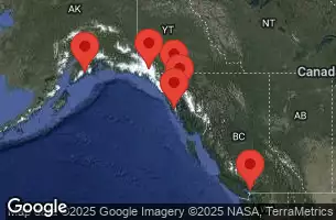 RCC OVATION OF THE SEAS - útvonalterv 7 éjszaka indulás VANCOUVER, BRITISH COLUMBIA kelt 10/07/2026 - VANCOUVER, BRITISH COLUMBIA, CRUISING, SITKA, ALASKA, JUNEAU, ALASKA, SKAGWAY, ALASKA, HUBBARD GLACIER (CRUISING), SEWARD, ALASKA