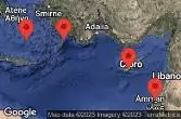 HAIFA, ISRAEL, LIMASSOL, CYPRUS, RHODES, GREECE, SANTORINI, GREECE, CRUISING