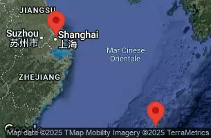 RCC SPECTRUM OF THE SEAS - útvonalterv 4 éjszaka indulás SHANGAI (BAOSHAN), CHINA kelt 18/07/2025 - SHANGAI (BAOSHAN), CHINA, CRUISING, OKINAWA, JAPAN