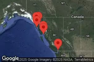 RCC SERENADE OF THE SEAS - útvonalterv 7 éjszaka indulás VANCOUVER, BRITISH COLUMBIA kelt 17/05/2026 - VANCOUVER, BRITISH COLUMBIA, INSIDE PASSAGE (CRUISING), SITKA, ALASKA, JUNEAU, ALASKA, ICY STRAIT POINT, ALASKA, KETCHIKAN, ALASKA