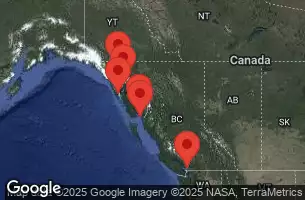 RCC SERENADE OF THE SEAS - útvonalterv 7 éjszaka indulás VANCOUVER, BRITISH COLUMBIA kelt 20/09/2026 - VANCOUVER, BRITISH COLUMBIA, INSIDE PASSAGE (CRUISING), SITKA, ALASKA, JUNEAU, ALASKA, SKAGWAY, ALASKA, KETCHIKAN, ALASKA