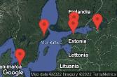 COPENHAGEN, DENMARK, CRUISING, TALLINN, ESTONIA, ST. PETERSBURG, RUSSIA, HELSINKI, FINLAND, STOCKHOLM, SWEDEN