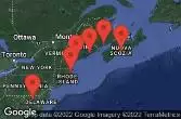 BALTIMORE, MARYLAND, CRUISING, BOSTON, MASSACHUSETTS, PORTLAND, MAINE, BAR HARBOR, MAINE, HALIFAX, NOVA SCOTIA, SAINT JOHN,NB (BAY OF FUNDY)